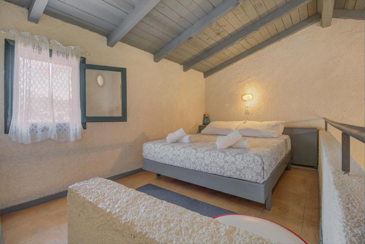 Lefkes Apartments Akharávi Eksteriør bilde