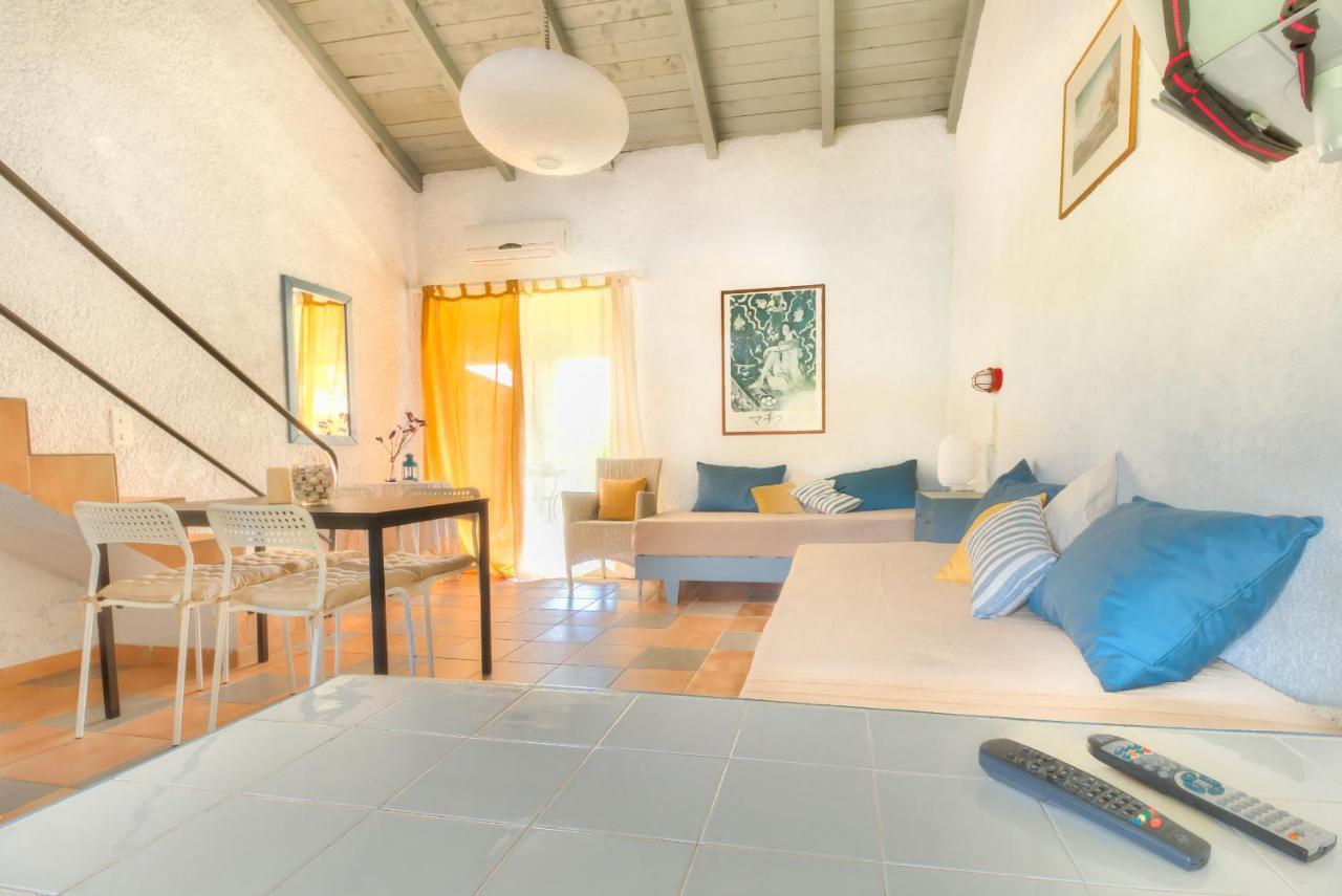 Lefkes Apartments Akharávi Eksteriør bilde